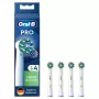 Oral-B CrossAction dantų šepetėlių galvutės 4 vnt. Baltos
