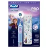 Oral-B Vitality Pro Frozen besisukanti-osciliuojanti dantų šepetėlis vaikams, juoda, pilka