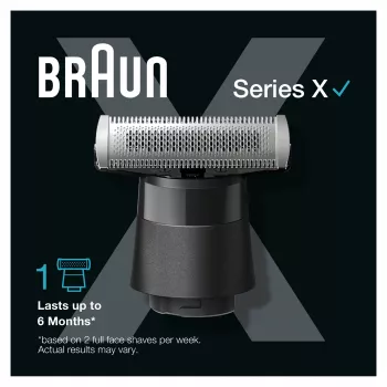 Skutimo galvutė Braun XT20 1 galvutė Juoda