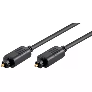 TOSLINK optinis garso kabelis GOOBAY 50565 — 2 m, kištukas–kištukas, juodas