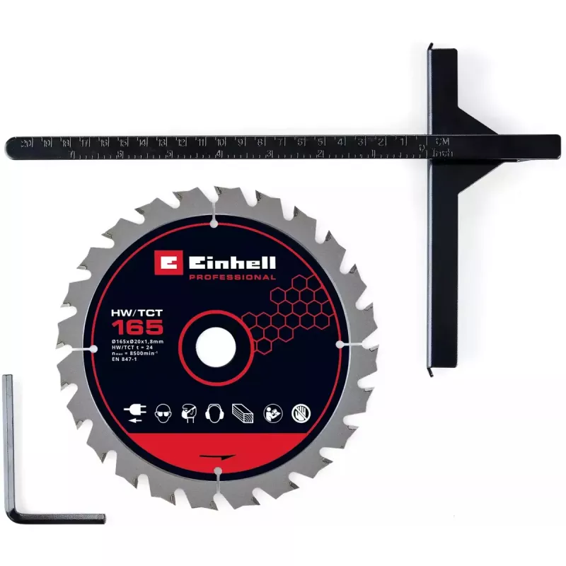 Belaidis diskinis pjūklas EINHELL Professional TP-CS 18/165 Li BL, 18 V, solo (be akumuliatoriaus/kroviklio)
