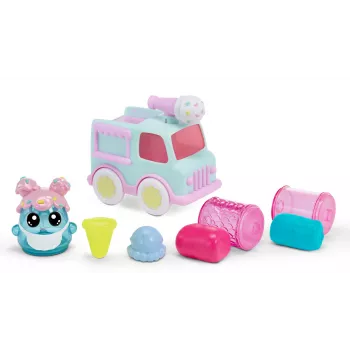 MGA Entertainment DohKins ledų furgonėlis ir kepėjas – modelino rinkinys, įvairiaspalvis, vaikams nuo 3 iki 99 metų