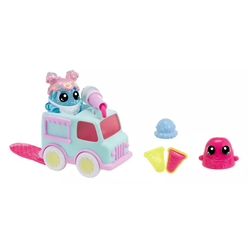 MGA Entertainment DohKins ledų furgonėlis ir kepėjas – modelino rinkinys, įvairiaspalvis, vaikams nuo 3 iki 99 metų