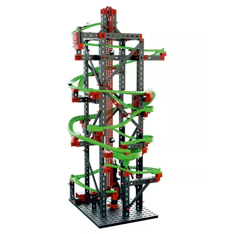 Konstruktorius – rutulių trasa su varikliu Fischertechnik 536621