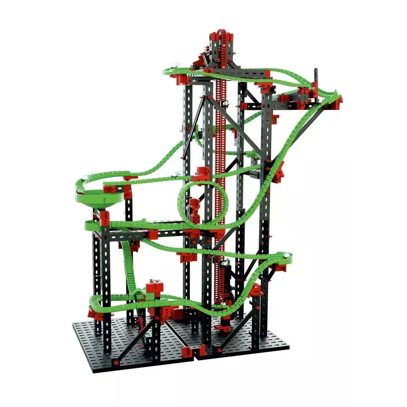 Konstruktorius – rutulių trasa su varikliu Fischertechnik 536621