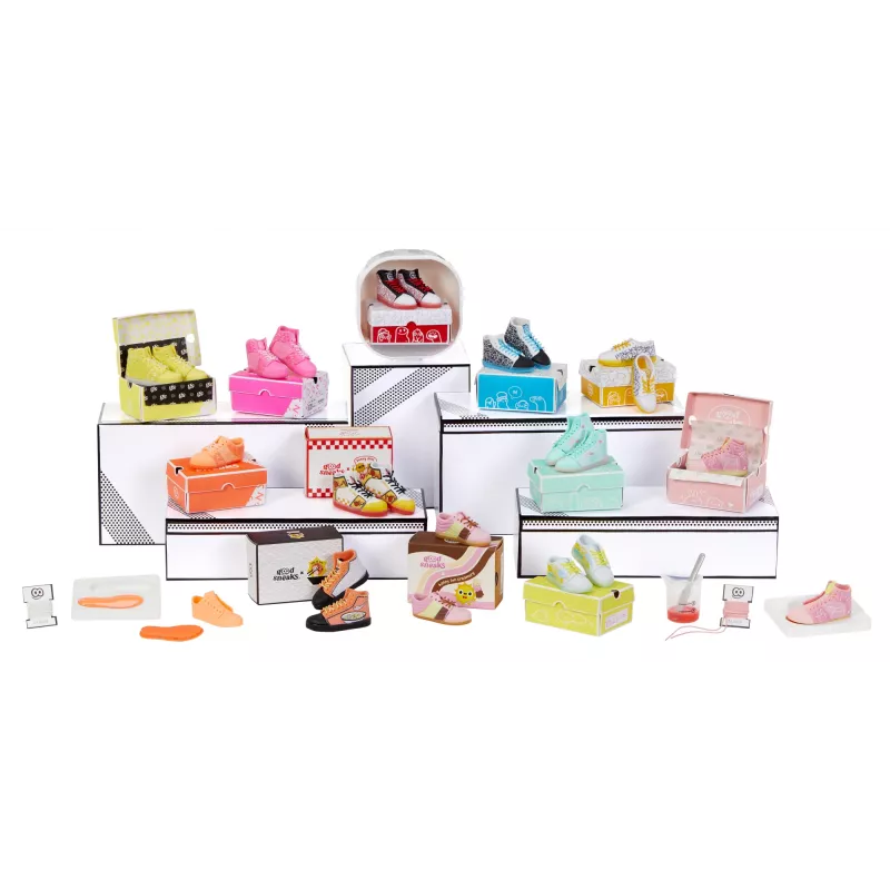 Miniverse Make It Mini Sneakers PDQ, 8 metų, Įvairiaspalvis, Plastikas
