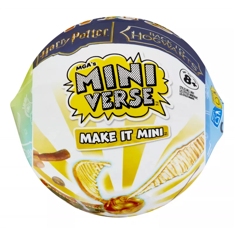 Miniverse Make It Mini Harry Potter Back to Hogwarts PDQ, 8 m., Haris Poteris, Įvairiaspalvis, Plastikas