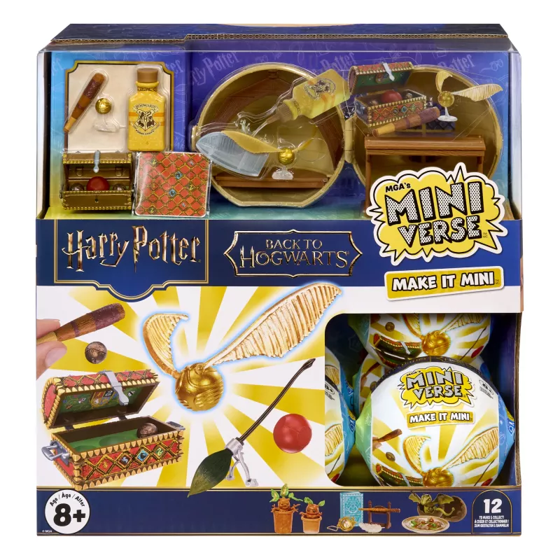 Miniverse Make It Mini Harry Potter Back to Hogwarts PDQ, 8 m., Haris Poteris, Įvairiaspalvis, Plastikas