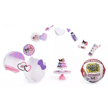 Miniverse Make It Mini SANRIO Series 2 Asorti PDQ, 8 m., Įvairiaspalvis, Plastikas