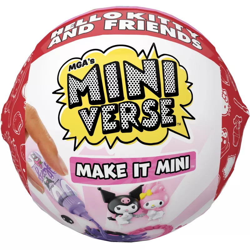 Miniverse Make It Mini SANRIO Series 2 Asorti PDQ, 8 m., Įvairiaspalvis, Plastikas