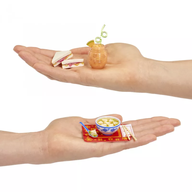Miniverse Make It Mini Foods: Cafe in PDQ Series 5 (Wave A), 8 m., Įvairiaspalvis, Plastikas