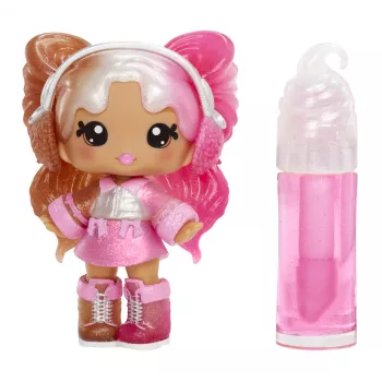 MGA Entertainment Yummiland Lip Gloss Lėlė Serija 2 – Misterijos Chase 2 (Neopolitan/Avery Ice Cream)