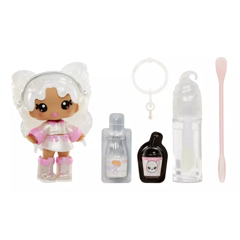 MGA Entertainment Yummiland Lip Gloss Lėlė Serija 2 – Misterijos Chase 2 (Neopolitan/Avery Ice Cream)
