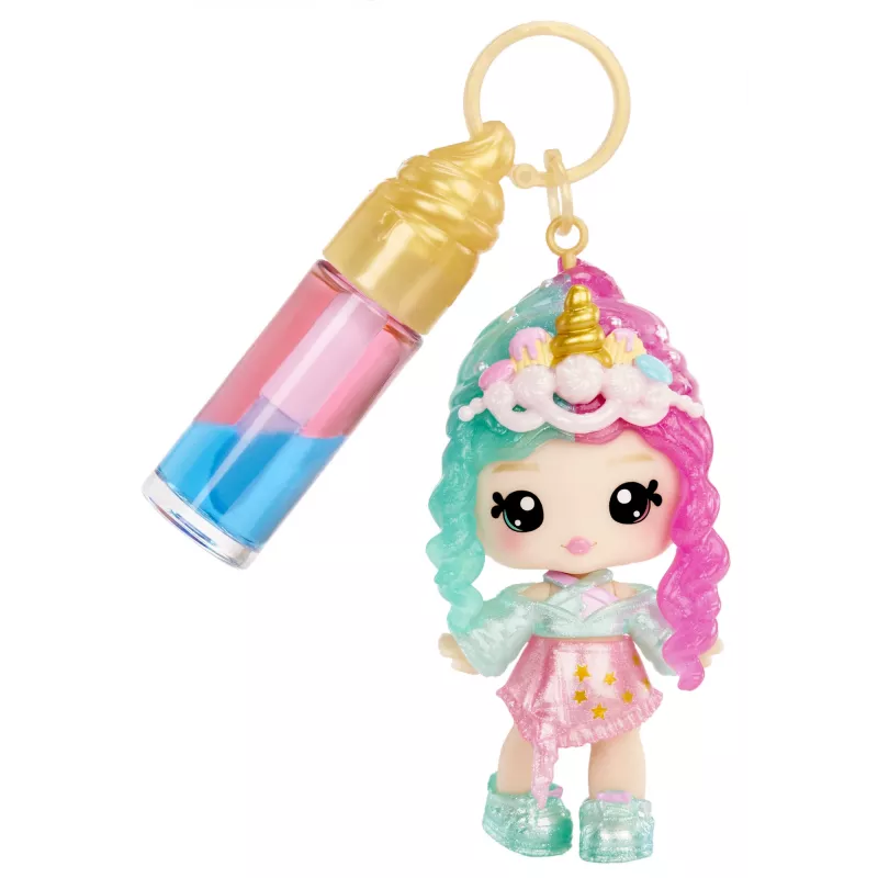 MGA Entertainment Yummiland paslaptingas lūpų blizgesio lėlė - Phoebe Frappe