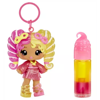 MGA Entertainment Yummiland Paslaptingos spalvos lūpų blizgesio lėlė - Mila Mallows
