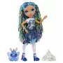 Rainbow High Rainbow Shimmers su Slime mados lėlė - Skyler (mėlyna)