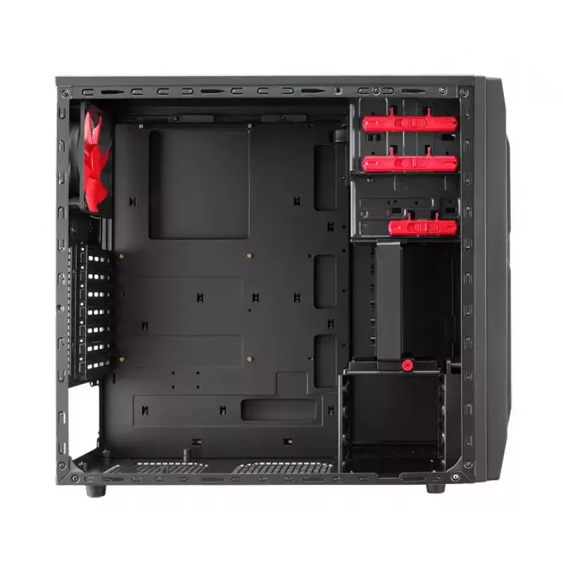 Chieftec LF-02B-OP korpusas Midi Tower juodas
