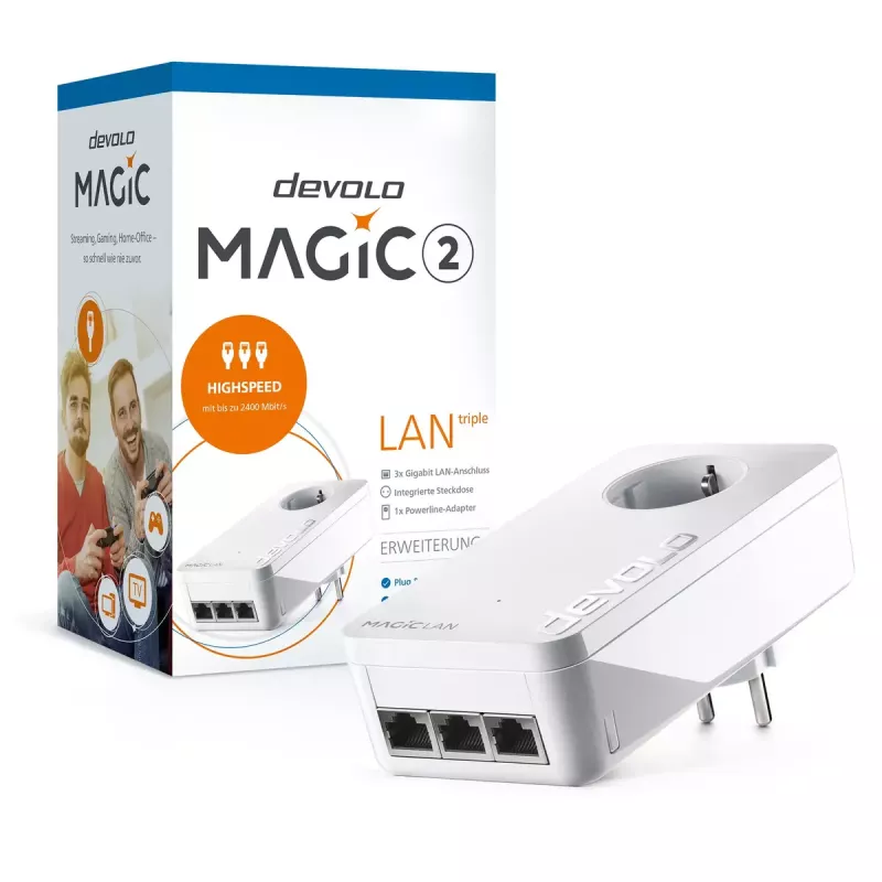 Ethernet tinklo adapteris Devolo Magic 2 LAN triple