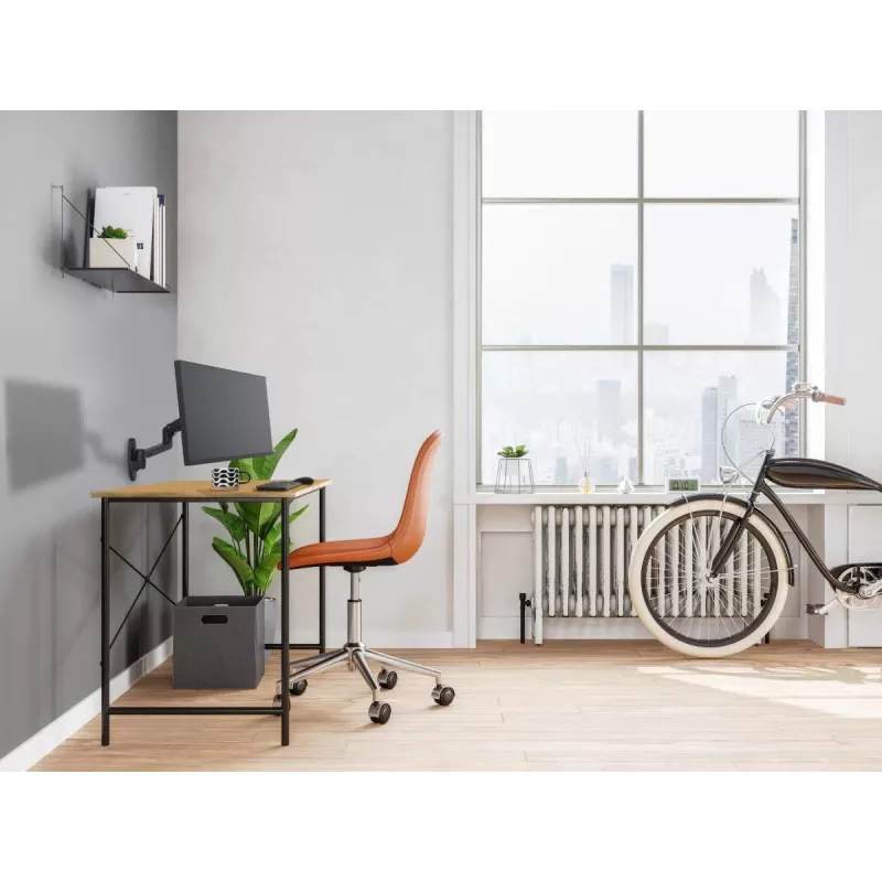 ERGOTRON LX Sieninis Monitoriaus Laikiklis (matinė juoda) Vieno Monitoriaus TVirtinimas