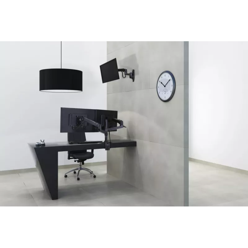 ERGOTRON LX Sieninis Monitoriaus Laikiklis (matinė juoda) Vieno Monitoriaus TVirtinimas