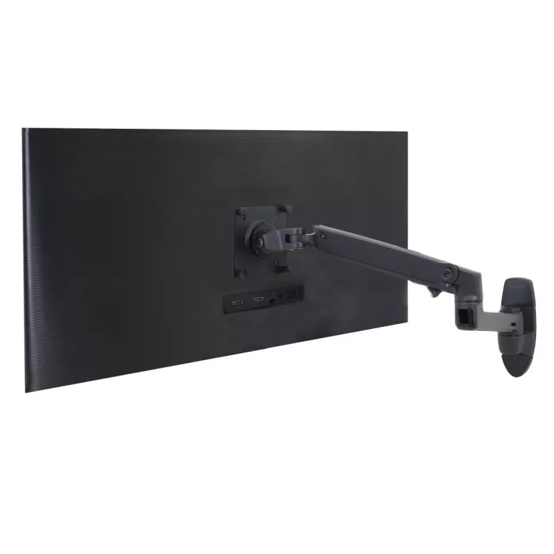 ERGOTRON LX Sieninis Monitoriaus Laikiklis (matinė juoda) Vieno Monitoriaus TVirtinimas