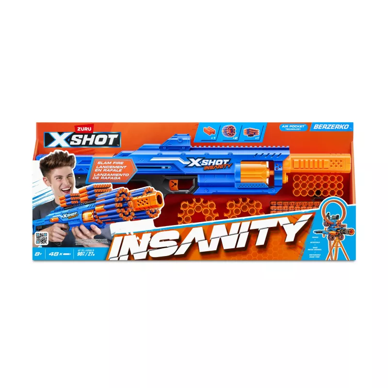 XSHOT Insanity Berzerko (48 strėlių) ZURU