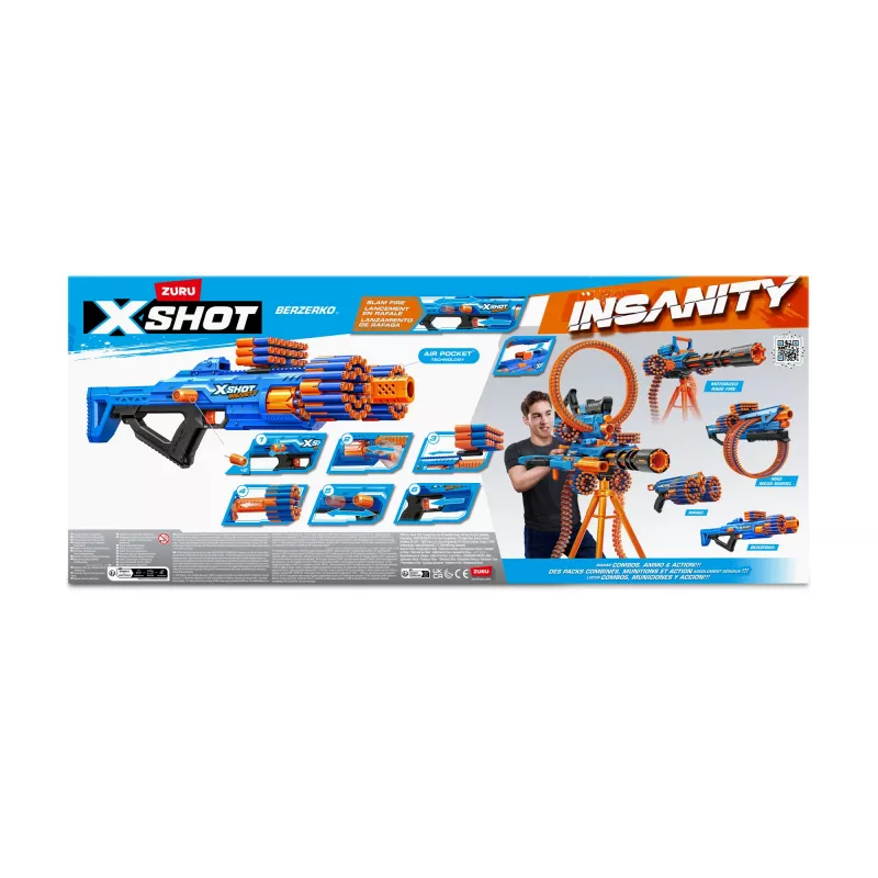 XSHOT Insanity Berzerko (48 strėlių) ZURU