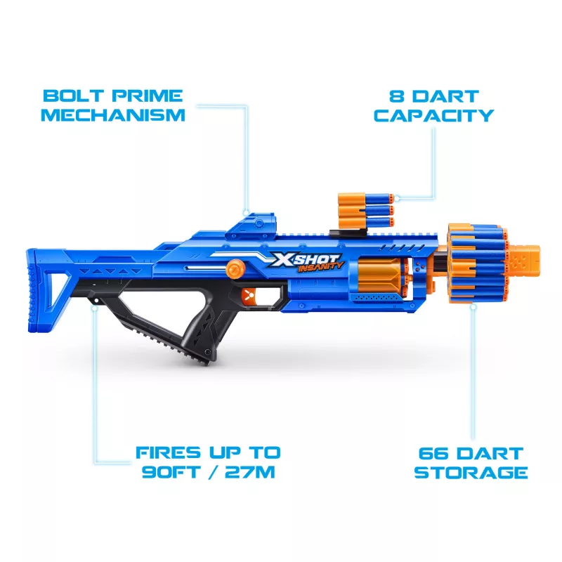 XSHOT Insanity Berzerko (48 strėlių) ZURU
