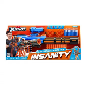 XSHOT Insanity Motorized Rage Fire (72 strėlių) ZURU