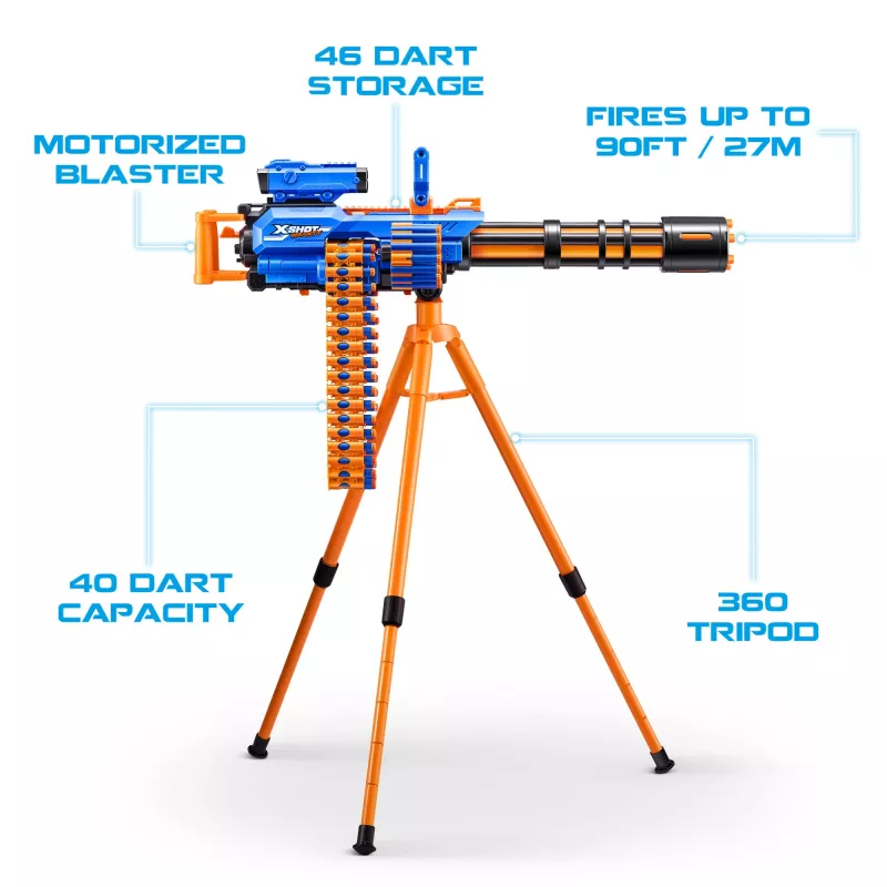 XSHOT Insanity Motorized Rage Fire (72 strėlių) ZURU