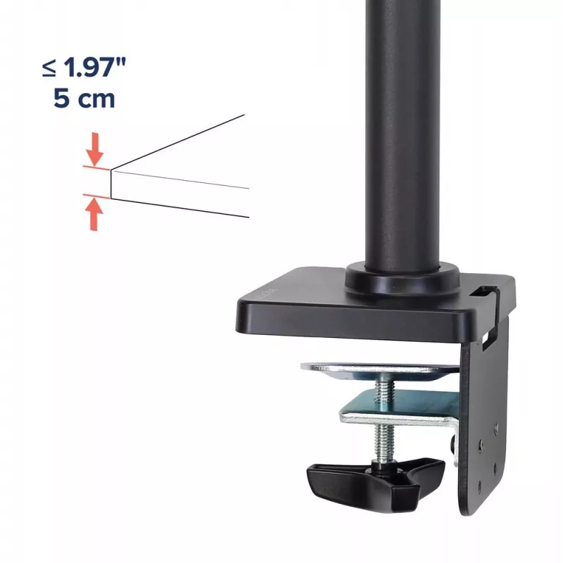 ERGOTRON NX Monitor Arm - matinė juoda