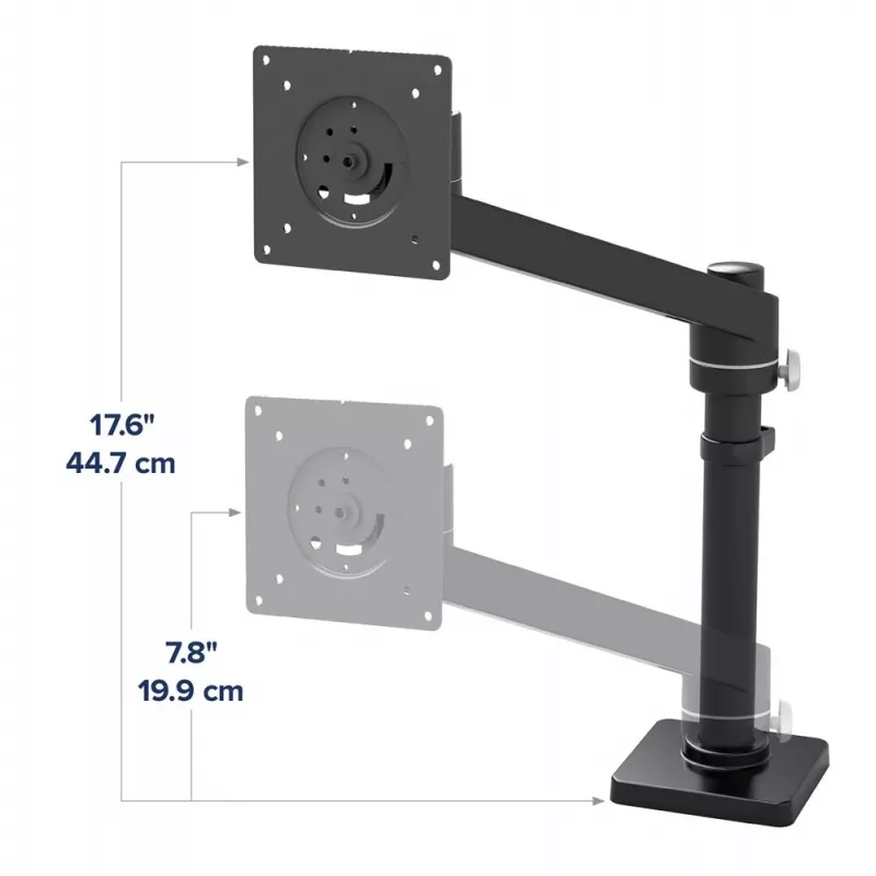 ERGOTRON NX Monitor Arm - matinė juoda