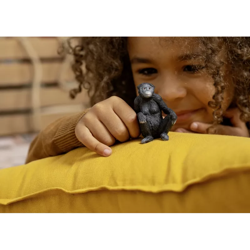 Figūrėlė Schleich WILD LIFE Bonobo Patelė 14875 Juoda 3+