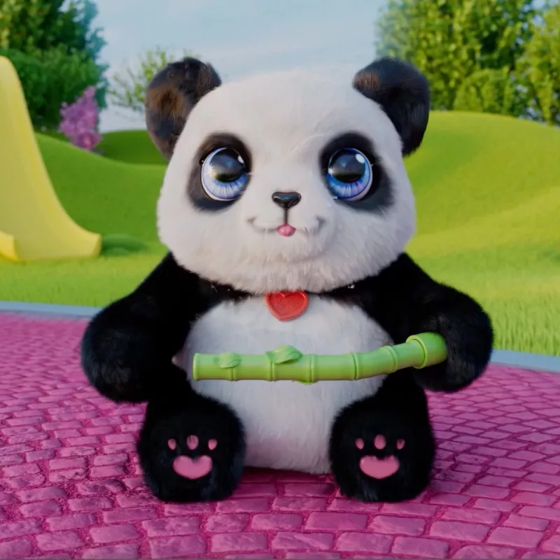 Just Play FurReal Coco De Rollende Panda – riedantis panda, 4 m., garsas