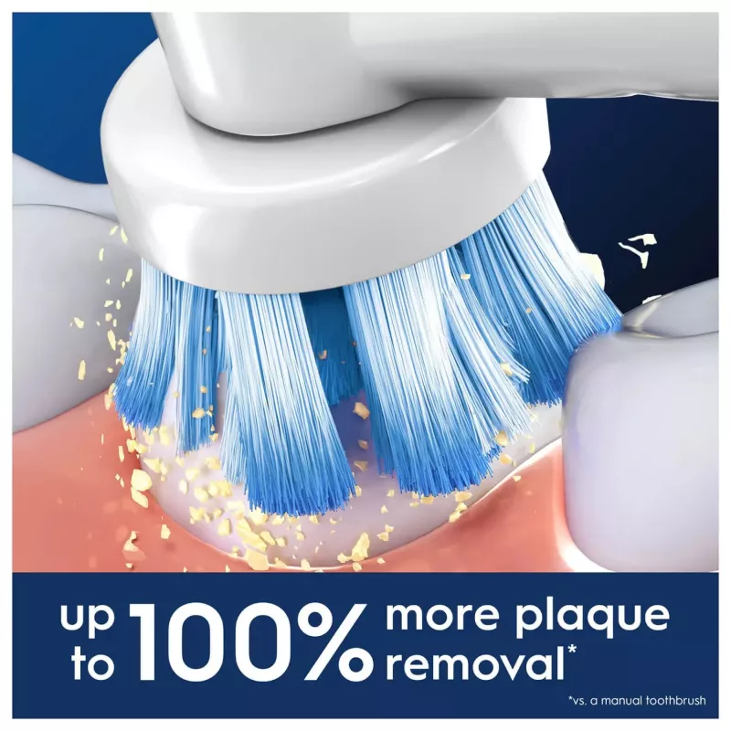 Šepetėlių galvutės Oral-B Sensitive Clean 12 vnt. Baltos