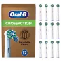 Oral-B CrossAction dantų šepetėlio galvutės, 12 vnt., Baltos