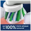 Oral-B CrossAction dantų šepetėlio galvutės, 12 vnt., Baltos
