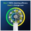 Oral-B CrossAction dantų šepetėlio galvutės, 12 vnt., Baltos