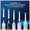 Oral-B CrossAction dantų šepetėlio galvutės, 12 vnt., Baltos