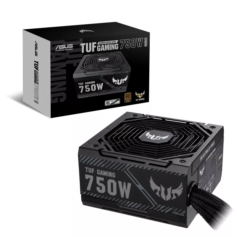 ASUS TUF-GAMING-750B maitinimo blokas 750 W 20+4 pin ATX ATX Juoda