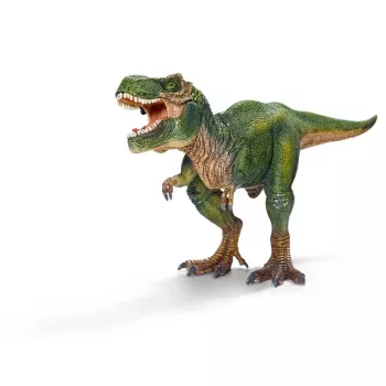 schleich Dinozaurai Tiranozauras rex, 4 m., Dinozaurų amžius, Dinozaurai ir ugnikalnis, Įvairiaspalvis, Plastikas