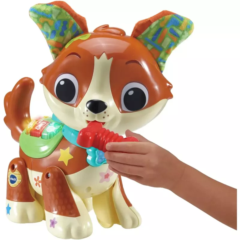 Interaktyvus žaislas VTech Run With Me Puppy 80-552564 su garsu ir judesiu