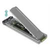 Icy Dock ExpressSlot Elite MB842M5P-B adapteris su 2 išimamais M.2 NVMe SSD skyriais, PCIe 5.0 x8