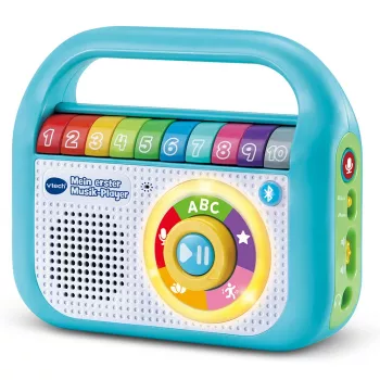 VTech Baby Mein erster Musik-Player muzikinis žaislas, 2–5 m., AA, 480 g, mėlyna, balta