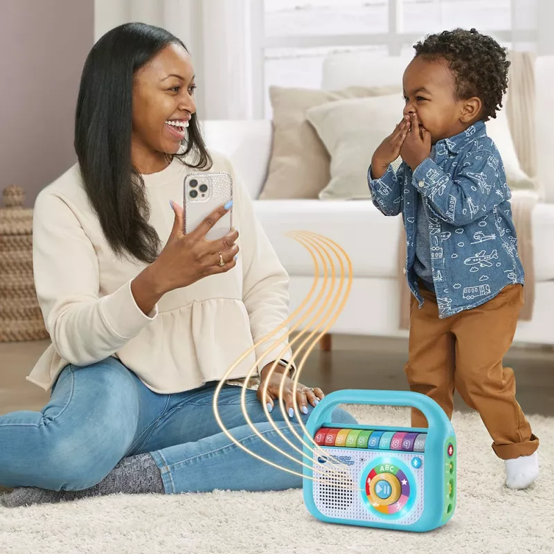 VTech Baby Mein erster Musik-Player muzikinis žaislas, 2–5 m., AA, 480 g, mėlyna, balta