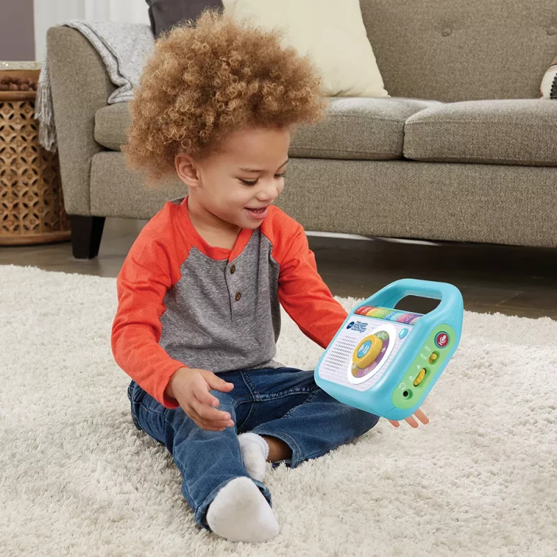 VTech Baby Mein erster Musik-Player muzikinis žaislas, 2–5 m., AA, 480 g, mėlyna, balta