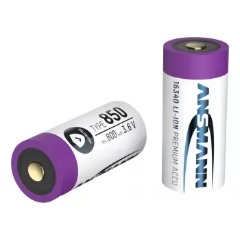Įkraunama baterija Ansmann 1300-0017 Ličio jonų 3,6V 16340