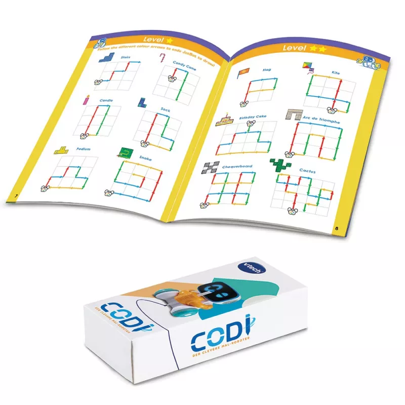VTech 553704 edukacinis žaislas, nuo 4 metų, veikia su AA baterijomis, įvairiaspalvis