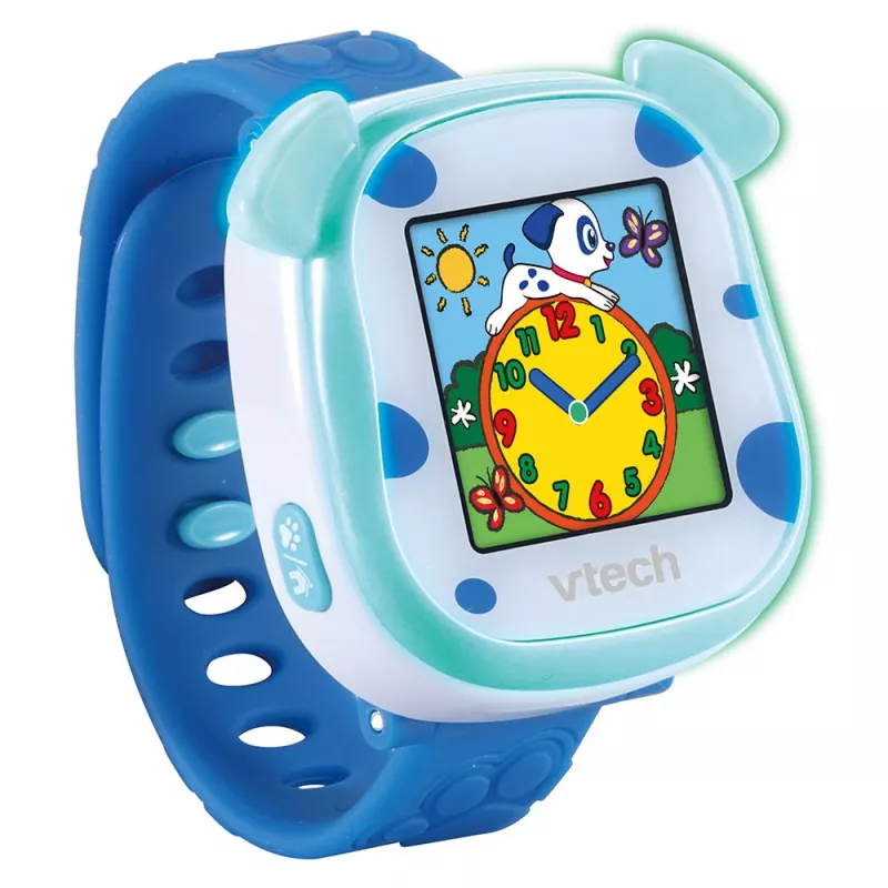 Vaikiškas laikrodis VTech My First KidiWatch – skaitmeninis vaikų laikrodis, įvairiaspalvis, nuo 3 metų, 90 g