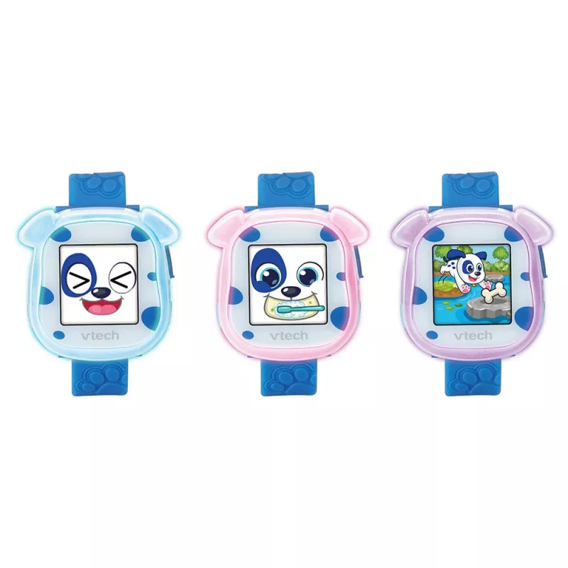 Vaikiškas laikrodis VTech My First KidiWatch – skaitmeninis vaikų laikrodis, įvairiaspalvis, nuo 3 metų, 90 g